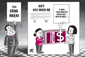 Tòa huyện công nhận giao dịch vay mượn ngoại tệ