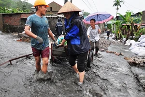 Bắc Bộ mưa to, có nguy cơ mưa đá, tố lốc