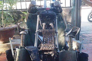 Vớt được ghế máy bay Su-30 của phi công Trần Quang Khải