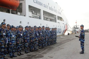 Cảnh sát biển Việt Nam thăm, giao lưu tại Trung Quốc