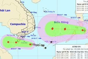 20 năm sau bão Linda, áp thấp nhiệt đới vào Nam bộ 