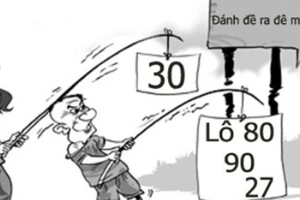 Phá đường dây lô đề 2 tỉ đồng mỗi ngày