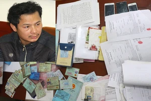 Tín dụng đen đang cho vay bị công an bắt quả tang