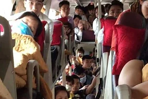 Phạt 45 triệu đồng xe khách 46 chỗ 'nhồi' 80 người