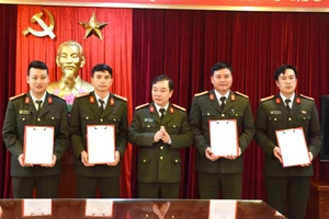 Thanh Hóa điều động, bổ nhiệm 413 trưởng công an xã, thị trấn