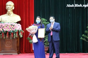 Ninh Bình có nữ bí thư Tỉnh ủy mới