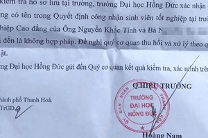 1 Phó Giám đốc điều hành Quỹ tín dụng sử dụng bằng giả