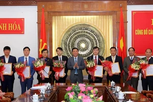 Tỉnh ủy Thanh Hóa bổ nhiệm nhiều cán bộ