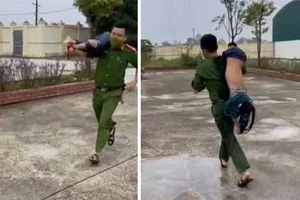 Thanh Hóa: Phó Công an xã cứu bé 7 tuổi đuối nước ngưng tim ngưng thở