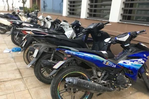 Đường dây trộm cắp xe máy chuyên nghiệp ở Thanh Hóa sa lưới