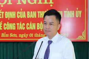 Giám đốc Sở Xây dựng Thanh Hóa làm Bí thư Thị ủy Bỉm Sơn