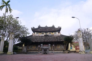 Kiến trúc độc đáo Nghè Nguyệt Viên ở làng khoa bảng xứ Thanh