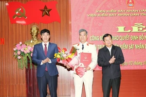 Thanh Hóa có tân Phó Viện trưởng VKSND tỉnh