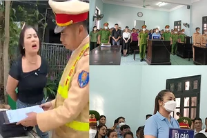 Người phụ nữ đòi hôn cảnh sát giao thông lãnh án 20 tháng tù