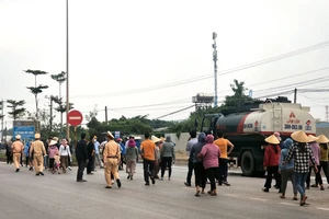 Khởi tố vụ án liên quan việc tụ tập đông người phản đối xây cảng ở Thanh Hóa