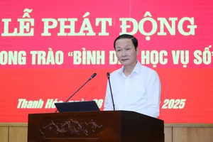 Thanh Hóa phát động phong trào 'Bình dân học vụ số'