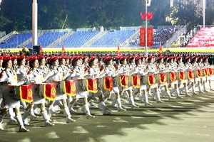 Ấn tượng buổi tổng hợp luyện diễu binh, diễu hành A80 hoàng tráng, uy nghiêm