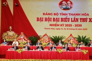 Danh sách 69 nhân sự Ban chấp hành Đảng bộ tỉnh Thanh Hóa khoá mới