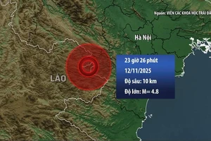 Thanh Hóa: Người dân hoảng hốt chạy ra khỏi nhà giữa đêm vì động đất 