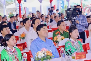 Niềm vui của học sinh vùng biên Thanh Hoá trong ngày khởi công trường nội trú liên cấp