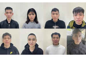 8 người cho thuê tài khoản ngân hàng để nhận tiền lừa đảo ở Campuchia