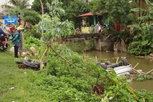 Hiện trường vụ tai nạn 