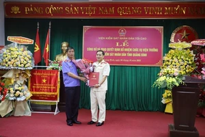 Quảng Bình có tân viện trưởng Viện kiểm sát nhân dân tỉnh