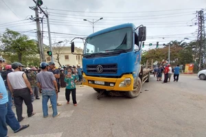 Ô tô tải hết hạn đăng kiểm gây tai nạn, một người tử vong