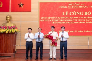 Thiếu tướng Nguyễn Thanh Liêm làm Giám đốc Công an tỉnh Quảng Trị 