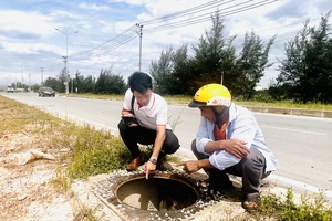 Gần 200 nắp hố ga ‘bốc hơi’ trên đường 210 tỉ đồng ở Quảng Trị 