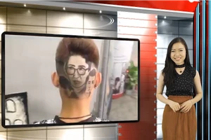 Vui Độc Lạ: Khắc họa chân dung diễn viên lên... mái tóc