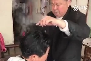 Uốn tóc bằng kìm rèn nóng đỏ