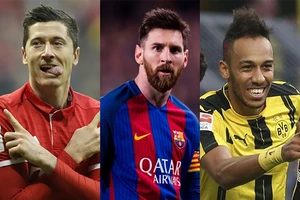  Messi dẫn đầu danh sách cuộc đua chiếc giày vàng