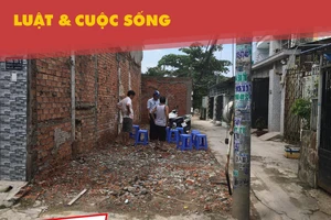 Bức xúc vì nhà nằm giữa hẻm