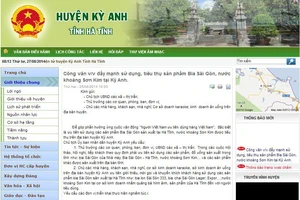 Chủ tịch huyện ra công văn yêu cầu ưu tiên uống…bia Sài Gòn 