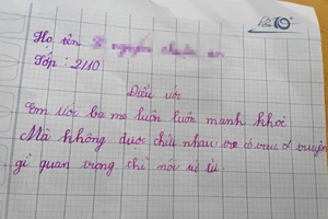 Điều ước 'ba mẹ không chửi nhau' của học sinh lớp 2