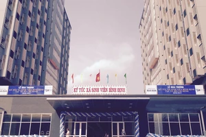 Đưa vào hoạt động ký túc xá sinh viên Bình Định tại TP. HCM