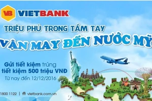 Cơ hội du lịch Mỹ cùng VietBank