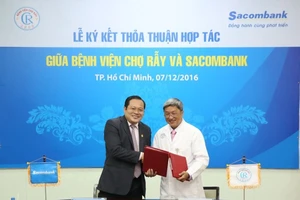 Sacombank hợp tác toàn diện với Bệnh viện Chợ Rẫy 