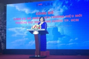 ĐH Hùng Vương công bố logo, nhận diện thương hiệu mới