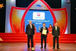 SCB đạt Top 10 Thương hiệu tiêu biểu châu Á-TBD 2017