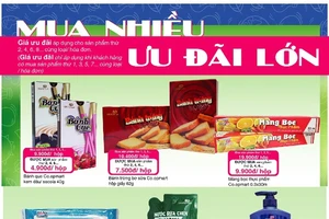 Đi siêu thị Co.opmart càng mua nhiều càng có lợi
