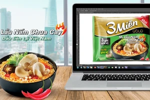 Ra mắt mì lẩu nấm chua cay đầu tiên tại Việt Nam