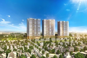 Mặt bằng kinh doanh hiện đại tại trung tâm quận Tân Phú