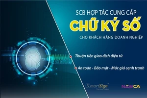SCB hợp tác cung cấp chữ ký số cho doanh nghiệp