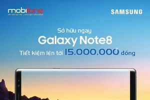 'Sốt' hình thức trợ giá Galaxy Note 8 của MobiFone