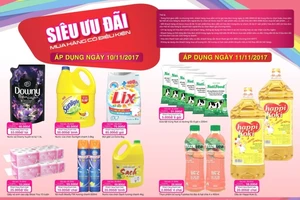 Co.opmart, Co.opXtra giảm giá khủng 3 ngày cuối tuần