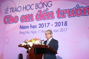 Ajinomoto đồng hành cùng trẻ em nghèo hiếu học Đồng Nai