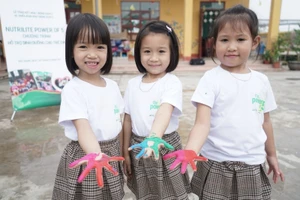 Amway Việt Nam giúp cải thiện suy dinh dưỡng ở trẻ em