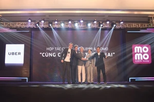 Thanh toán dịch vụ Uber qua ứng dụng MoMo